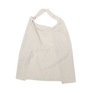 My Brest Friend - Linen Nursing Cover White & beige stripe - NWOT